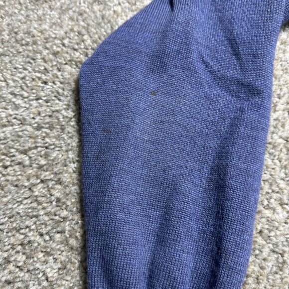 Polo Golf Ralph Lauren 100% Merino Wool Half-Zip Sweater XL Blue Pullover - Picture 3 of 8